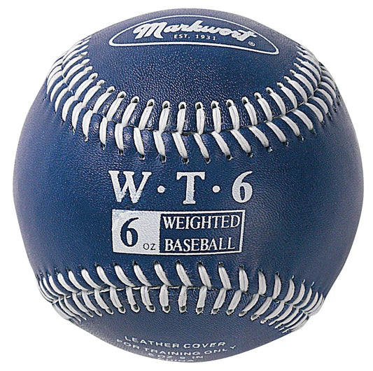 Markwort Weighted Leather Baseballs - 2oz - 12oz