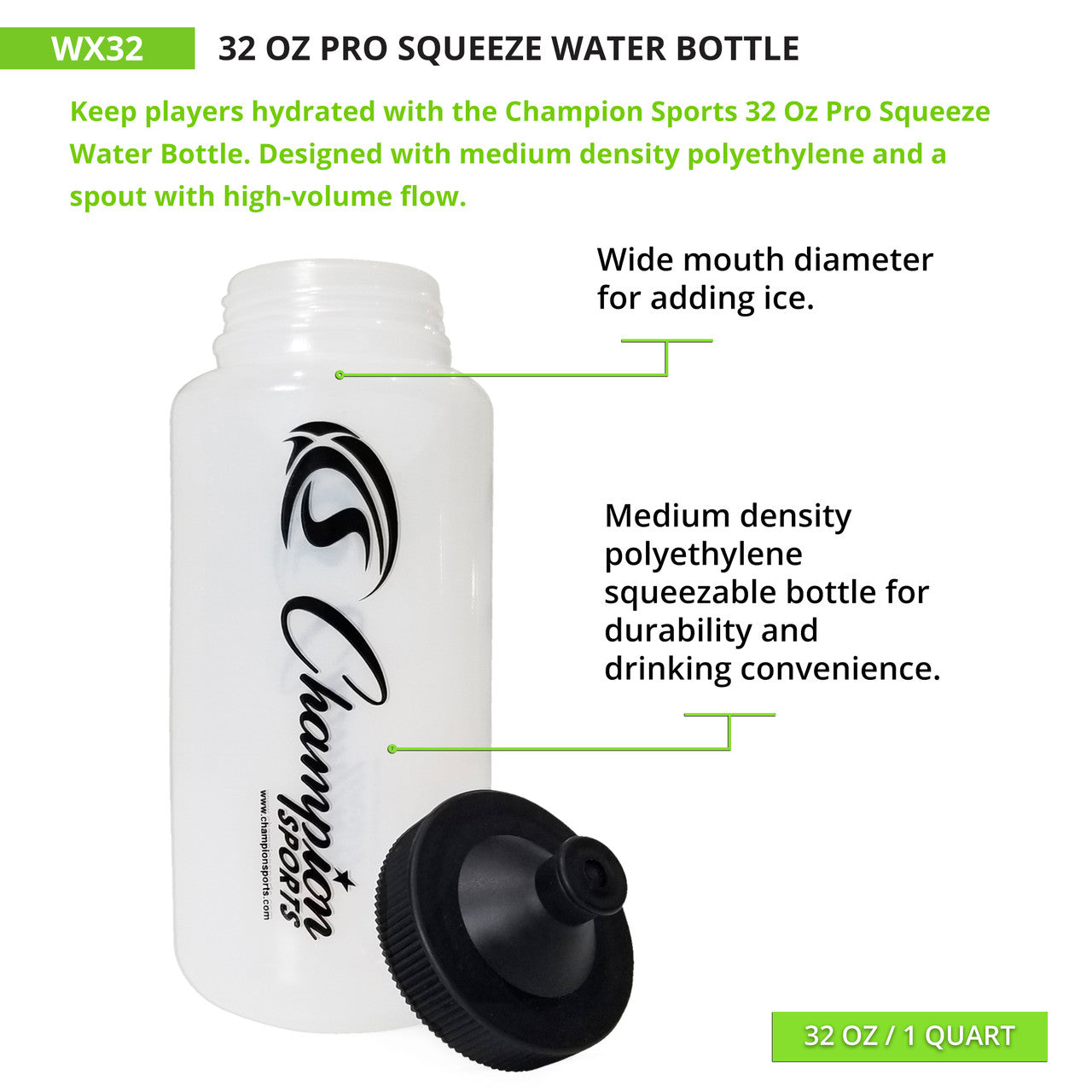 Pro Squeeze Water Bottle