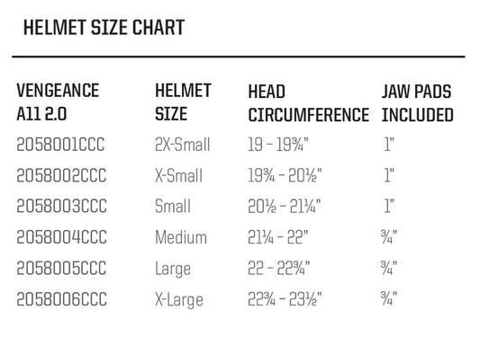 Youth A11 2.0 Football Helmet ONLY