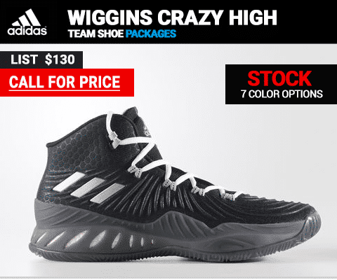 Adidas Wiggins Crazy High Team Shoe Package