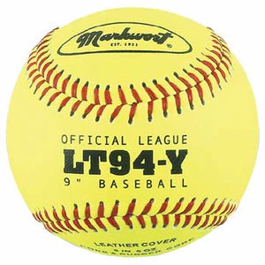 Markwort Yellow Leather Cover Baseball
