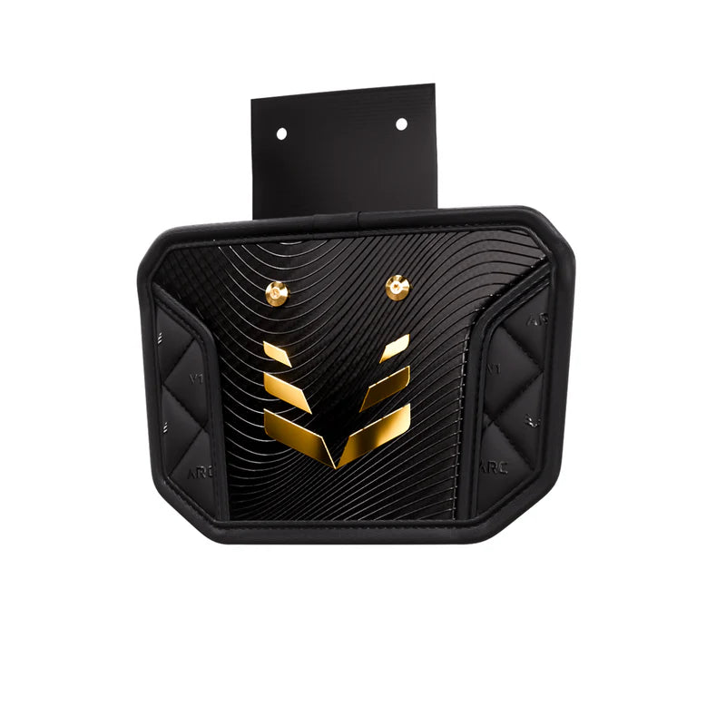 ARC_V1 ELITE BACK PLATE - Blk/Gld - will fit all ARC_V1 models