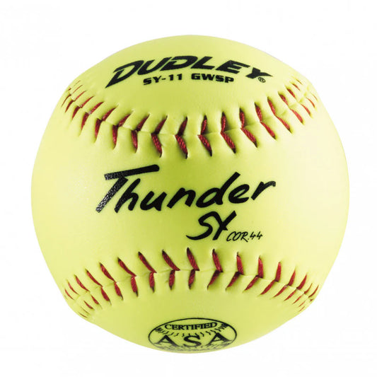 Dudley SY11 GWSP ASA Synthetic Yellow Softball (44/375)