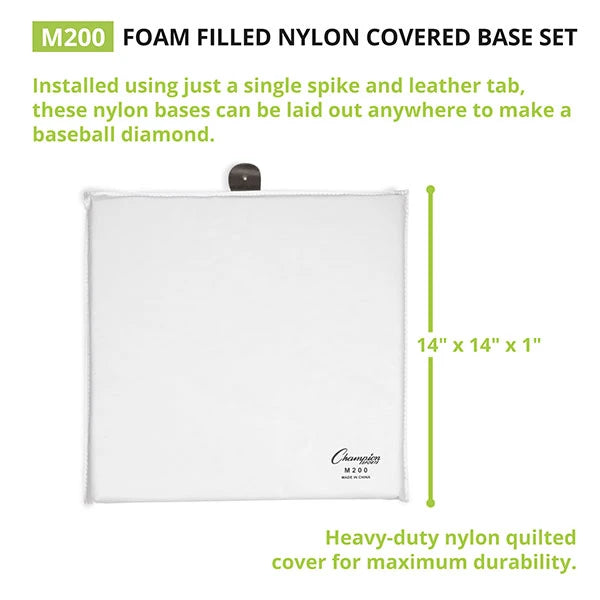 14" X 14" Foam Filled Quilted Cover Base Set