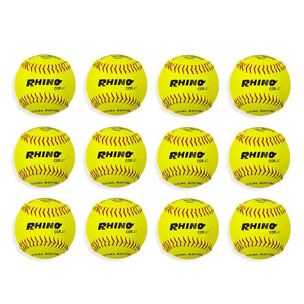 11" Leather Cork Core Softball