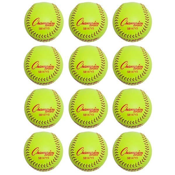 11" Synthetic Leather Poly Core Softball
