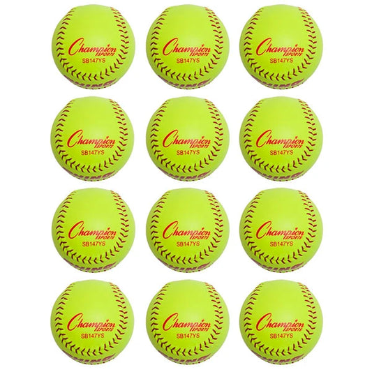 11" Synthetic Leather Poly Core Softball