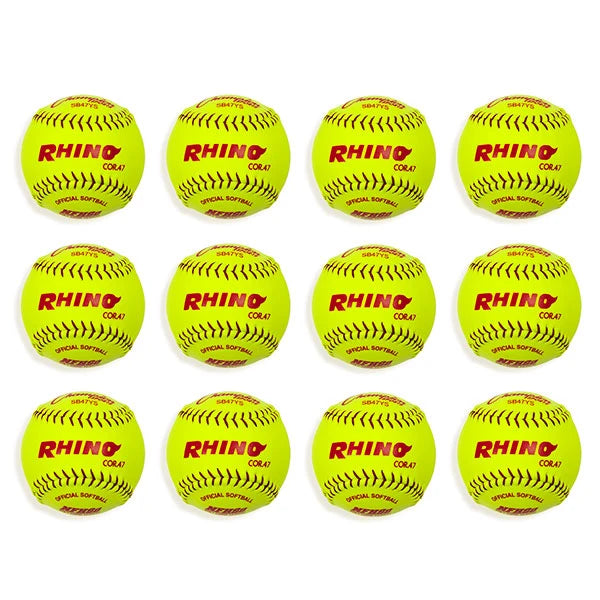 12" Synthetic Leather Poly Core Softball
