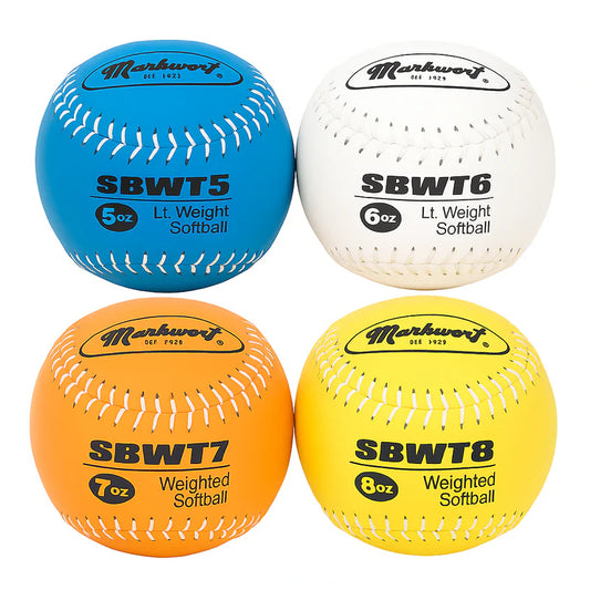 Weighted Softball Set 5‑6‑7‑8 oz