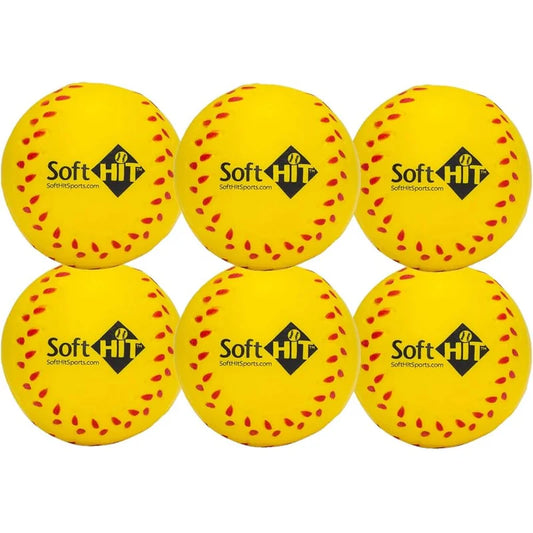 Soft Hit Softballs – Yellow