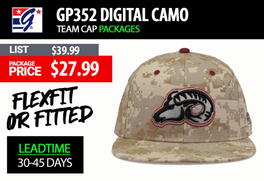 THE GAME HEADWEAR GP352 DIGITAL CAMO