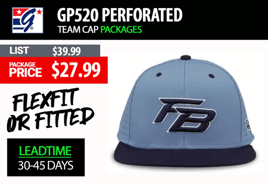 THE GAME HEADWEAR GP520 PERFORATED