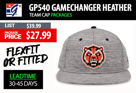 THE GAME HEADWEAR GP540 GAMECHANGER HEATHER
