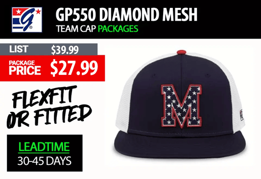 THE GAME HEADWEAR GP550 DIAMOND MESH